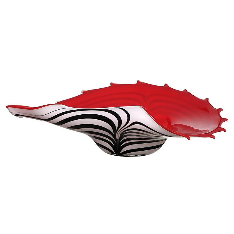Muschelschale Jozy Zebra "Art Queen" (48cm)