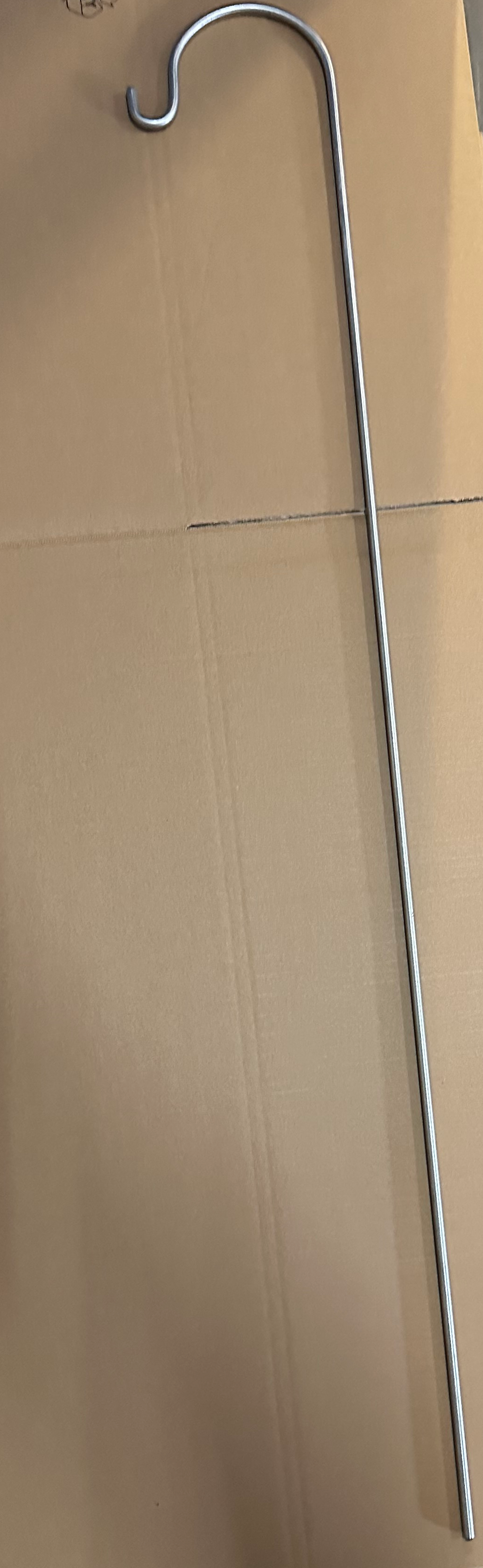 Gebogener Stab Höhe ca. 119 cm