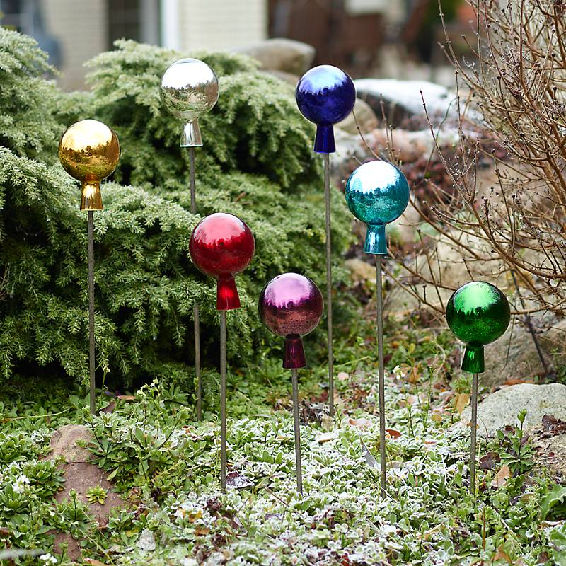 Gartenkugel Rosenkugel verspiegelt Gartenflair