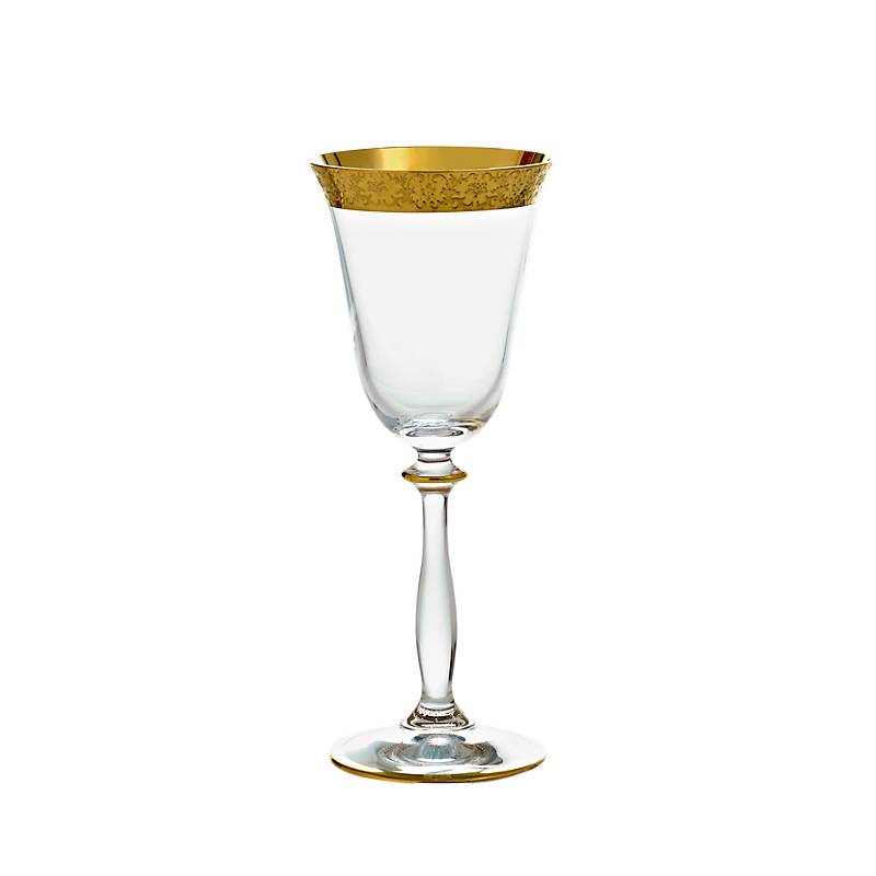 Weinglas mit Goldrand "Gold Age" (150ml)