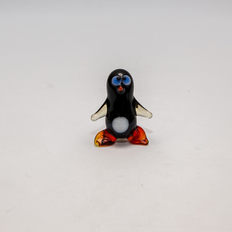 Pinguin Mini Plus 4-5cm Glas Tiere Figuren Sammeln Vitrine Miniatur Zoo Antartis