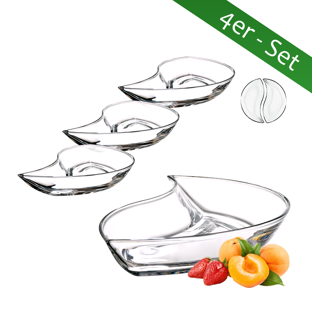 Stapelbare Servierschalen "Loft" 28cm 4-er Set