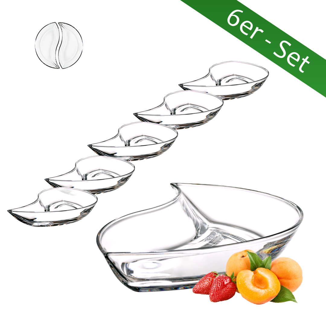 Stapelbare Servierschalen "Loft" 28cm 6-er Set
