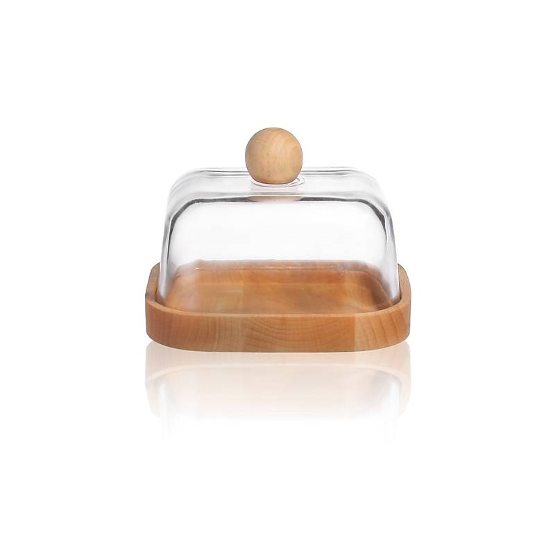 Butterdose Wood (13,5cm)