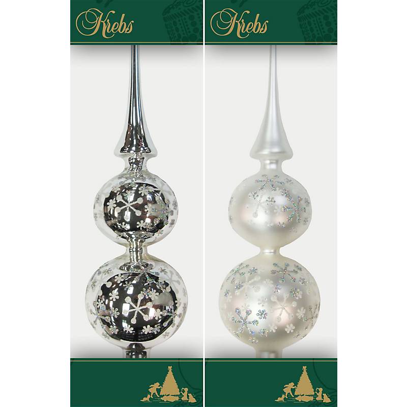 Baumspitze Schneeflocke (33cm)