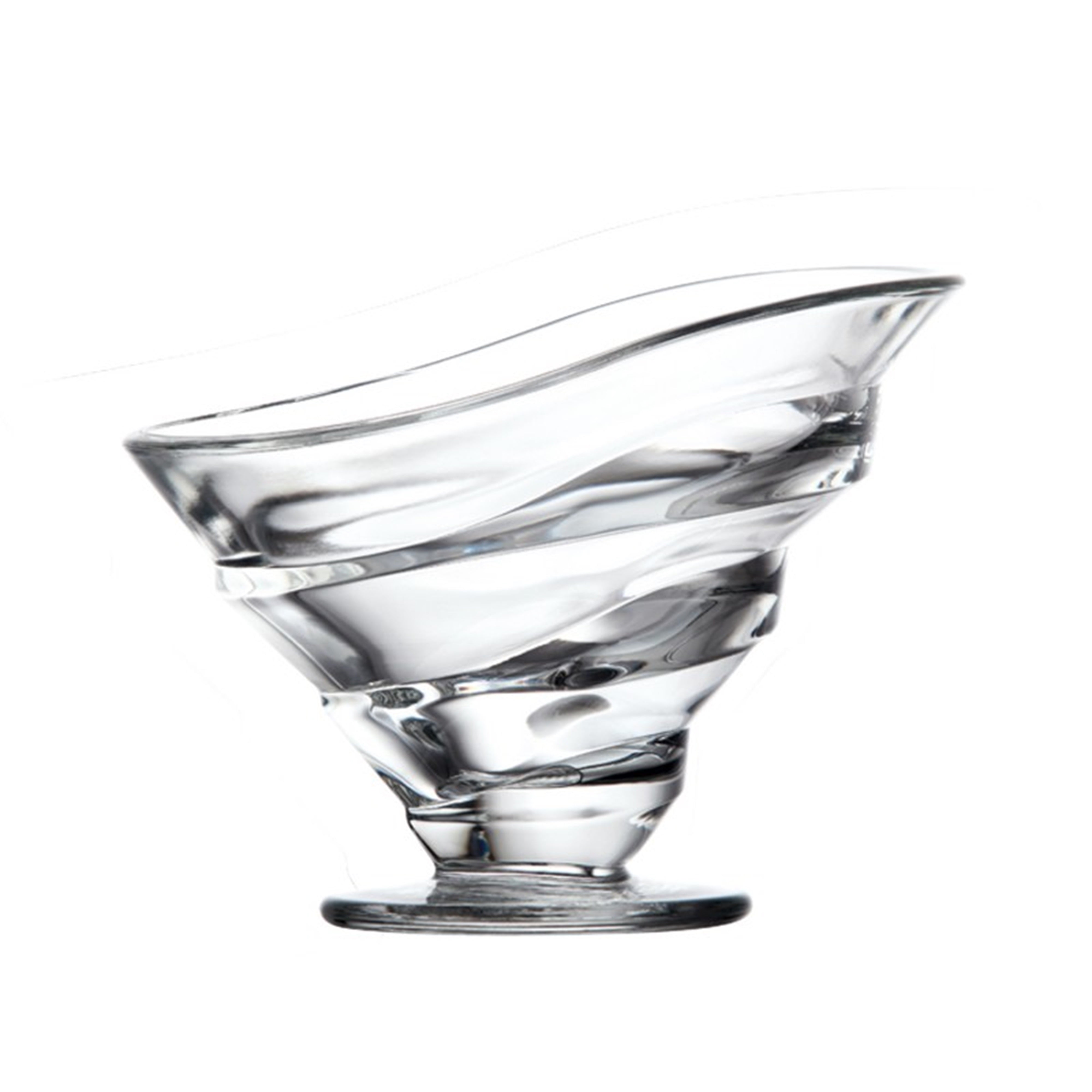 Eiscremeglas Circee 270ml Eisbecher Dessertglas Eiscafé Trinkglas klar Modern