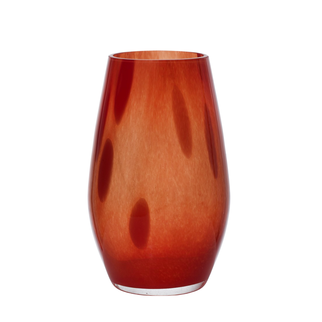 Vase Blumenvase ca. 18cm oder 20 cm Rot