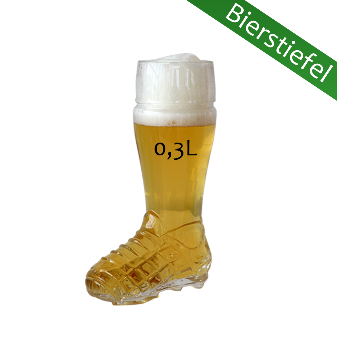 Bierglas Fußballschuh/ Stiefel