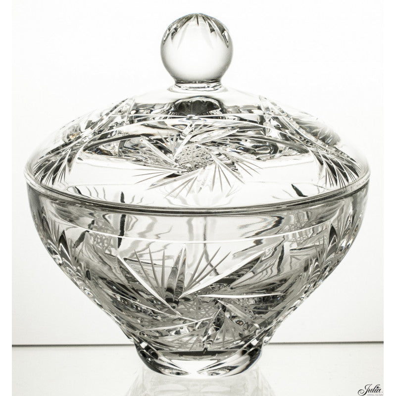 Glasdose Schleuderstern 18cm