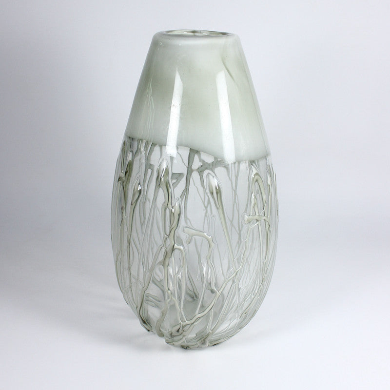 Glasvase Swan 33,5cm