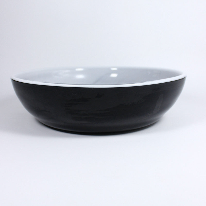 Glasschale Black & White Gala 31cm