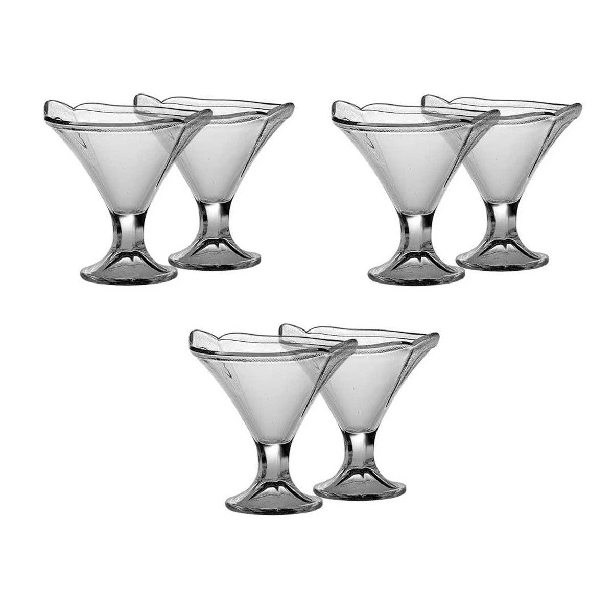 Eiscremeglas Coral Bambini 6er-Set