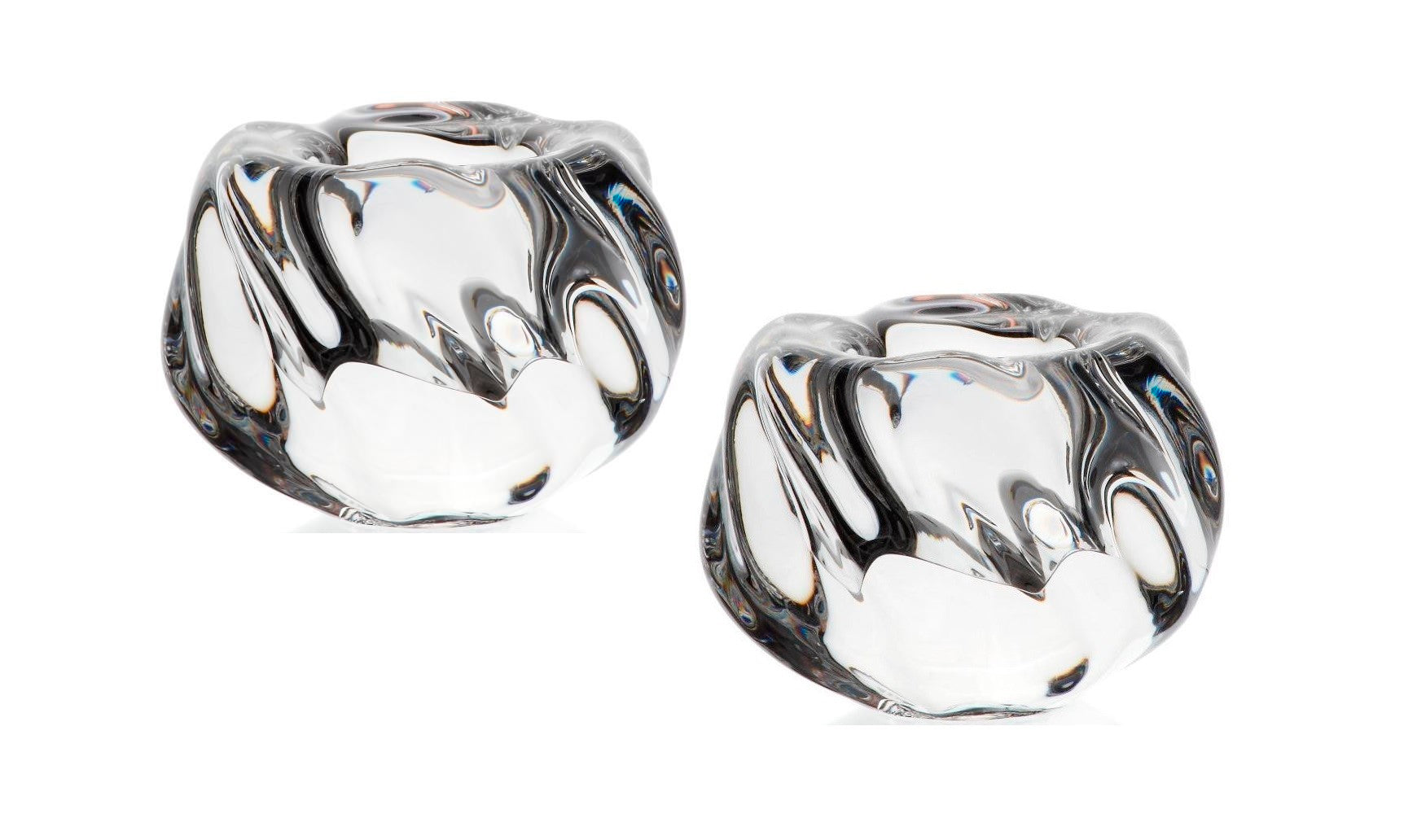 Kerzenhalter 2er-Set Katarina Silver 7cm