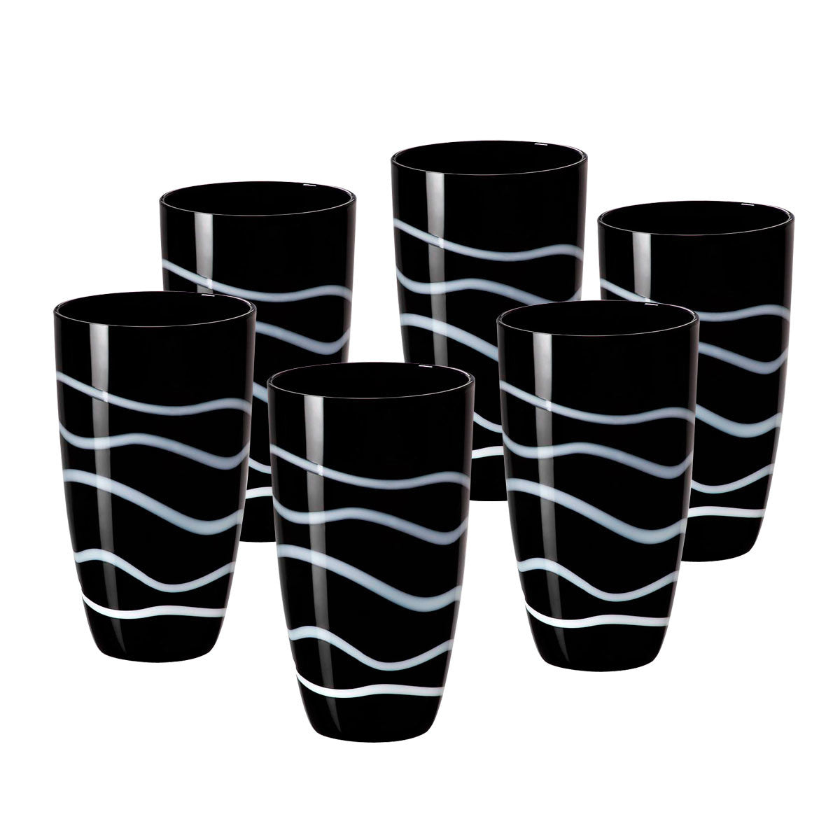 Longdrinkglas Koralle 6er-Set 330ml