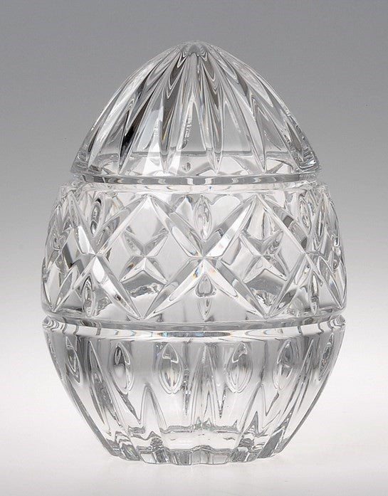 Glasdose Bonboniere Ei Imperial 14cm