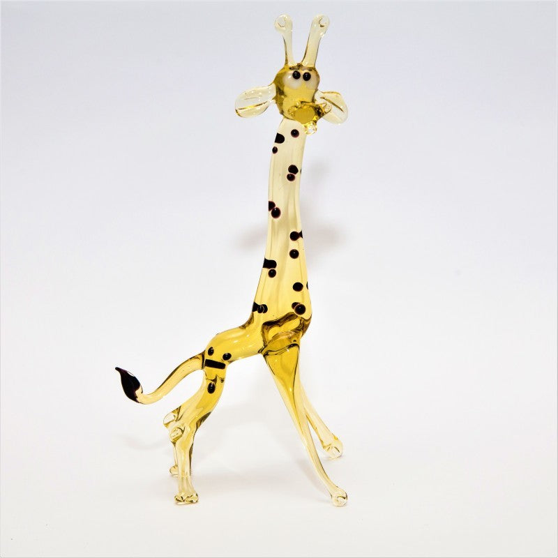 Giraffe Medium 8-15 cm Glas Tiere Figuren Sammeln Vitrine Miniatur Zoo