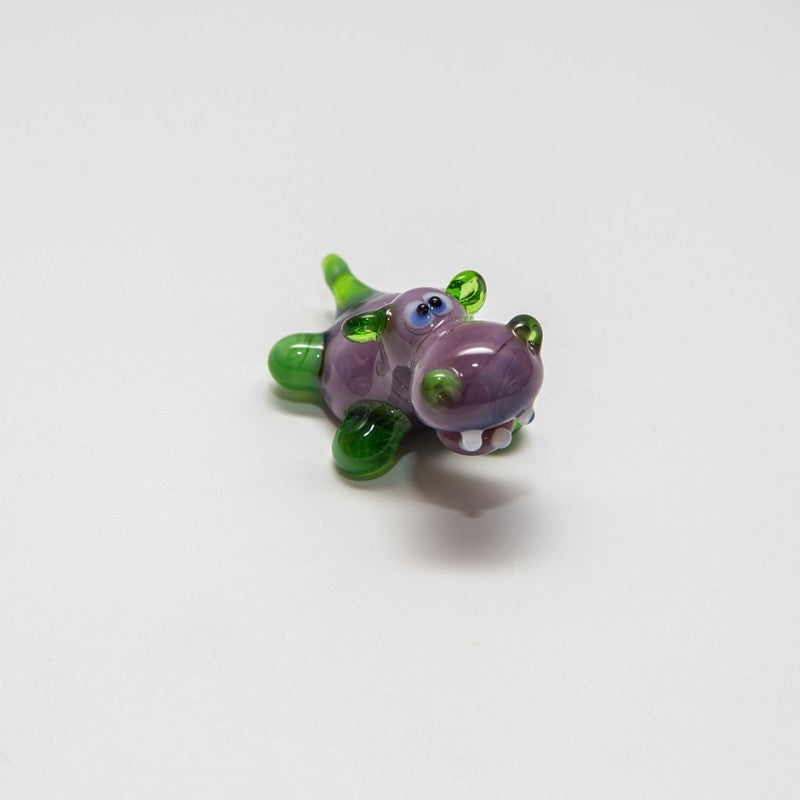 Nilpferd Mini Plus 4-5cm Glas Tiere Figuren Sammeln Vitrine Miniatur Zoo