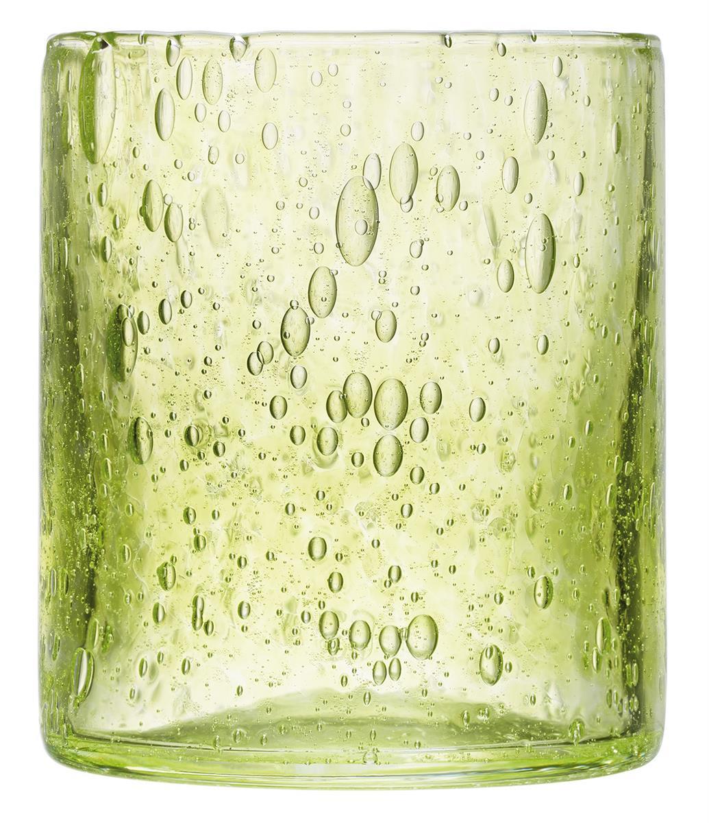 Trinkglas Broc 350ml mundgeblasen farbig Becherglas Handmade