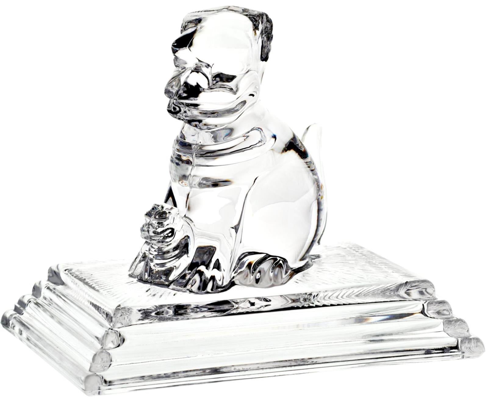 Glasfigur "Hund" (12,5cm)