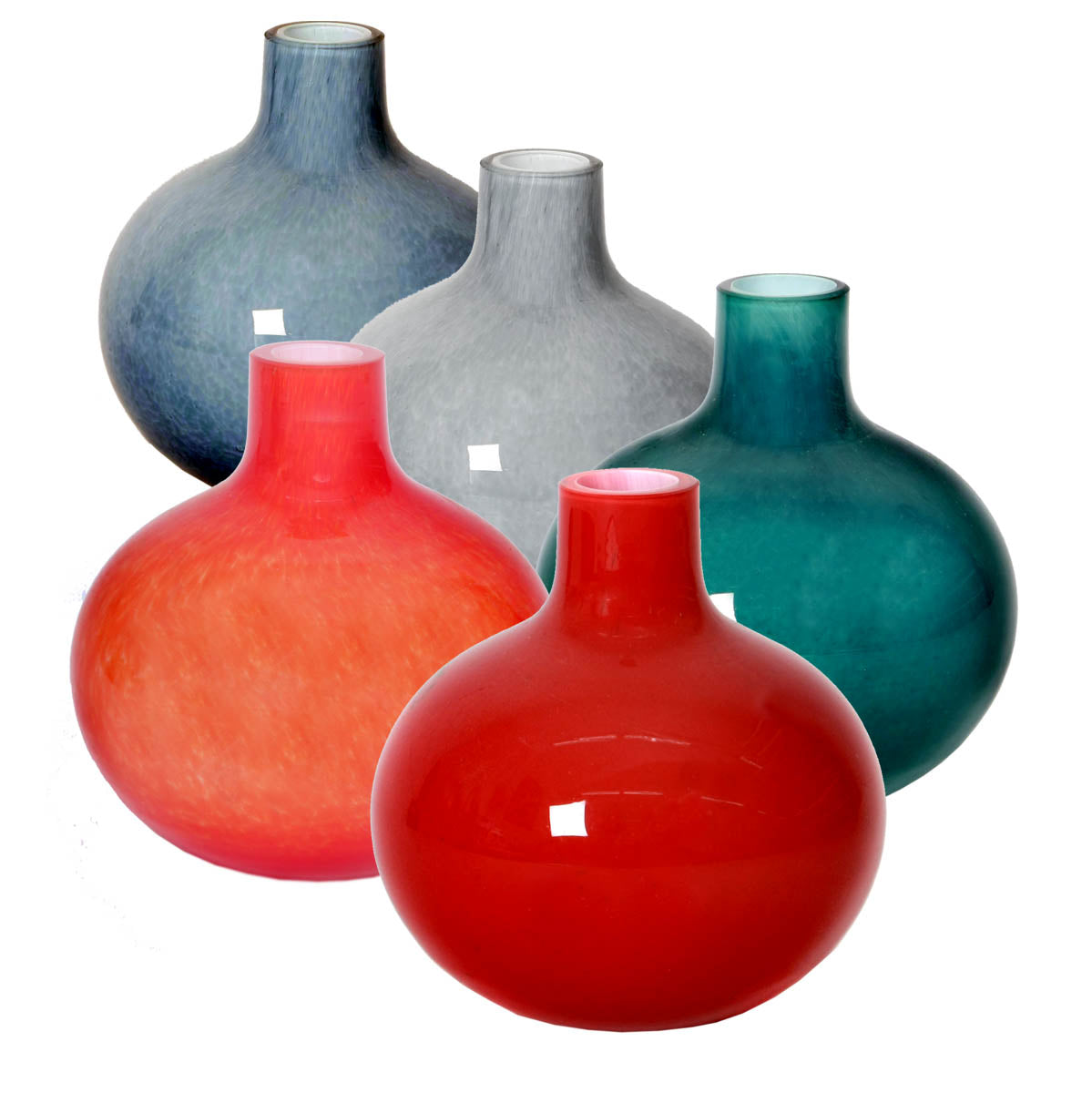 Vase bauchig/rund Höhe ca. 13cm