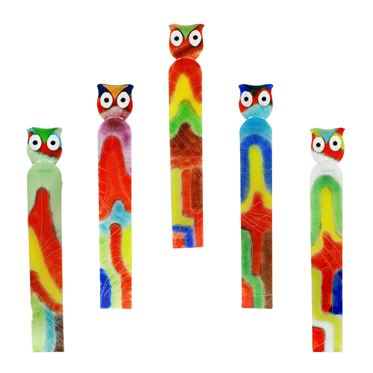 Zaunlatte Eule Fusingglas 92 cm