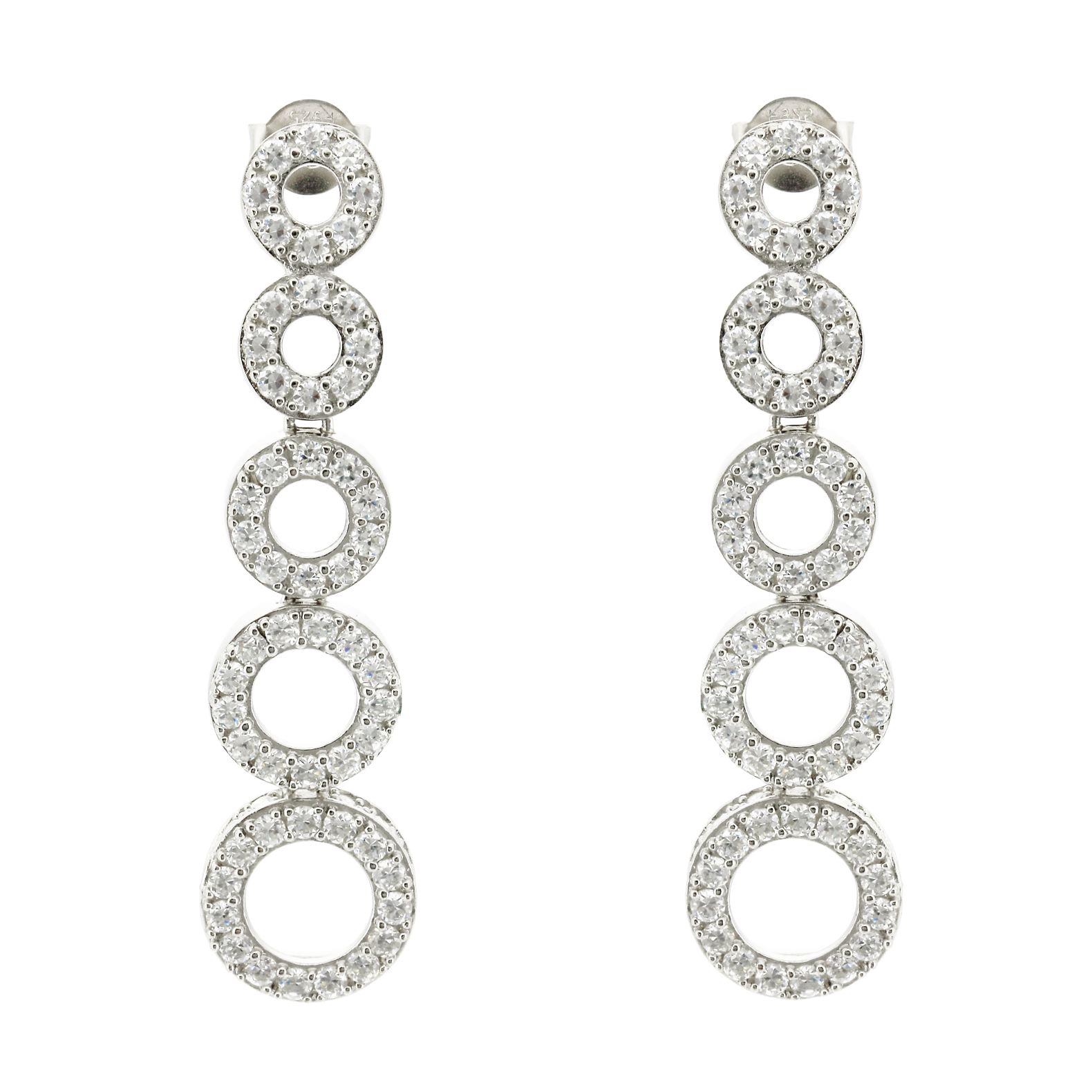 Ohrringe Drymo aus 925 Sterling Silber Schmuck für Damen Heat