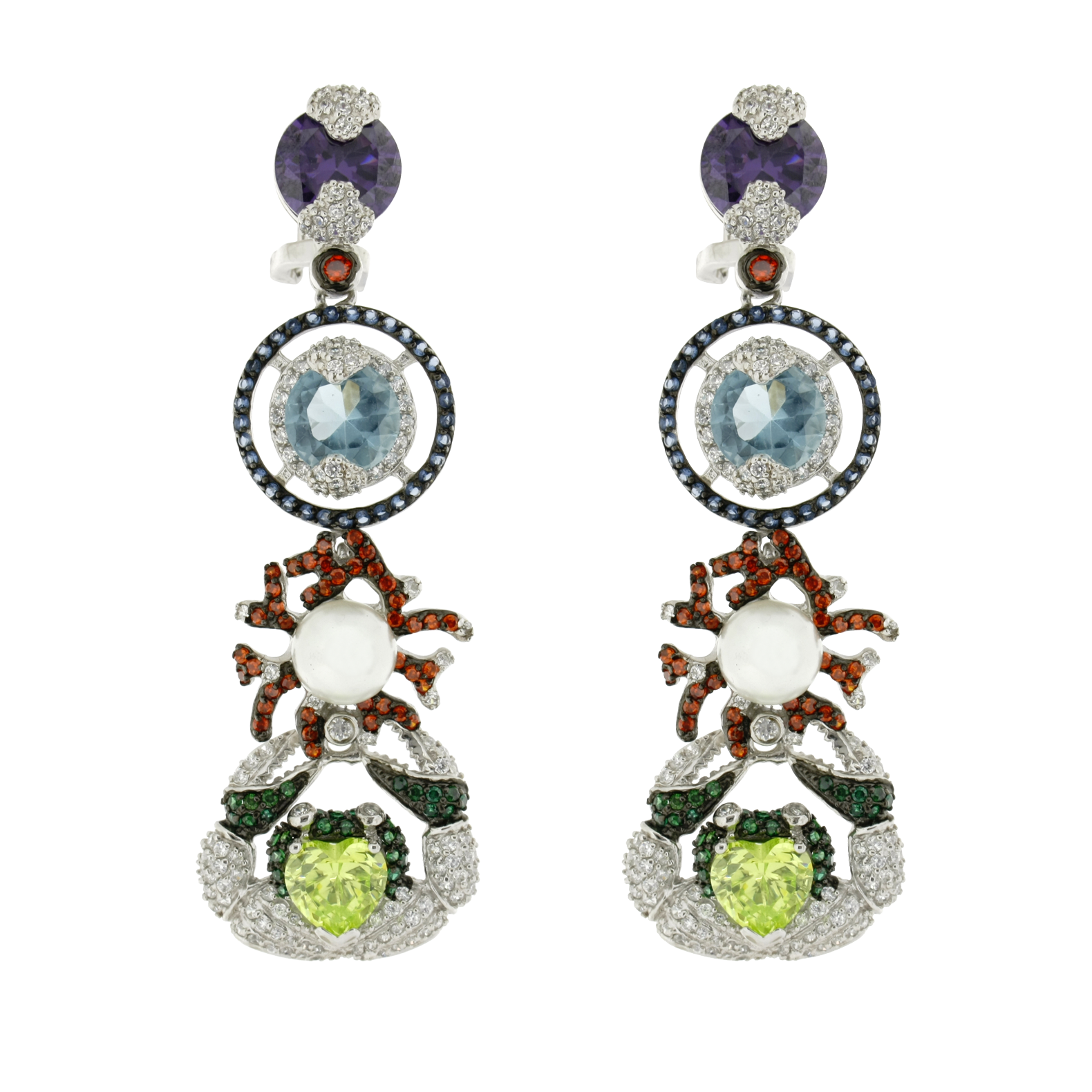 Ohrringe Euarne aus 925 Sterling Silber Schmuck für Damen Heat