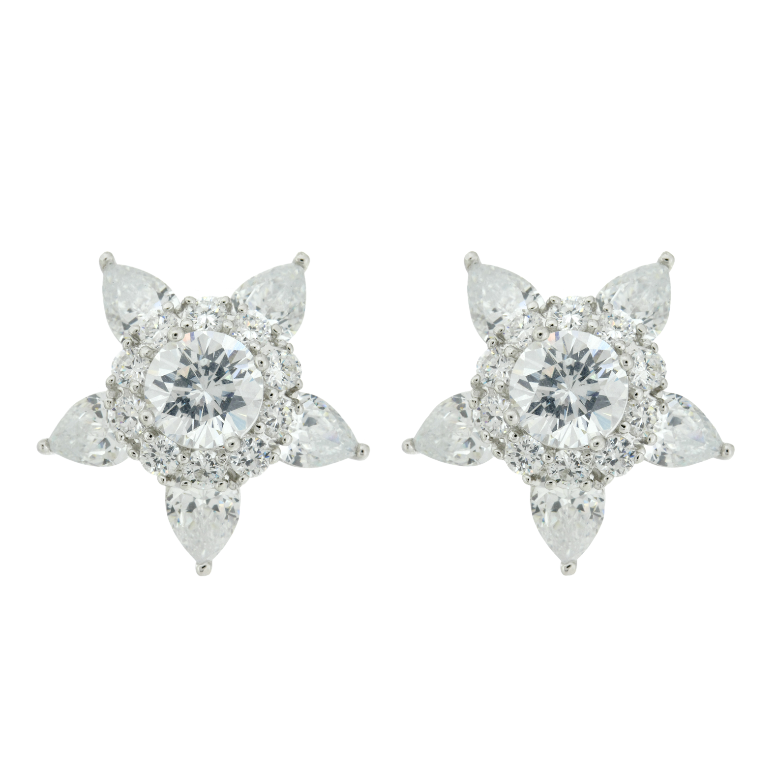 Ohrstecker Astera aus 925 Sterling Silber Schmuck für Damen Friends