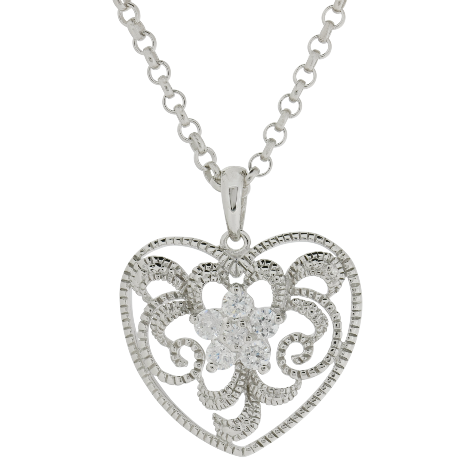 Kettenanhänger Nervilia aus 925 Sterling Silber Schmuck für Damen Friends