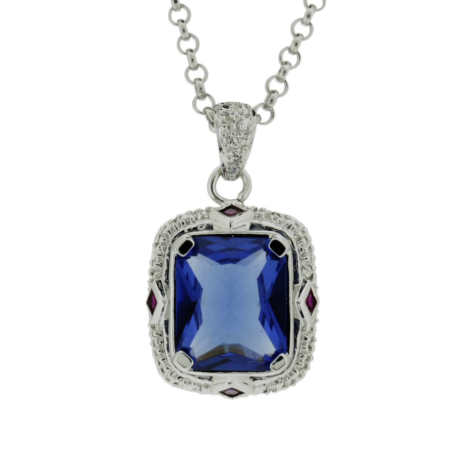 Kettenanhänger Pax aus 925 Sterling Silber Schmuck für Damen Heat