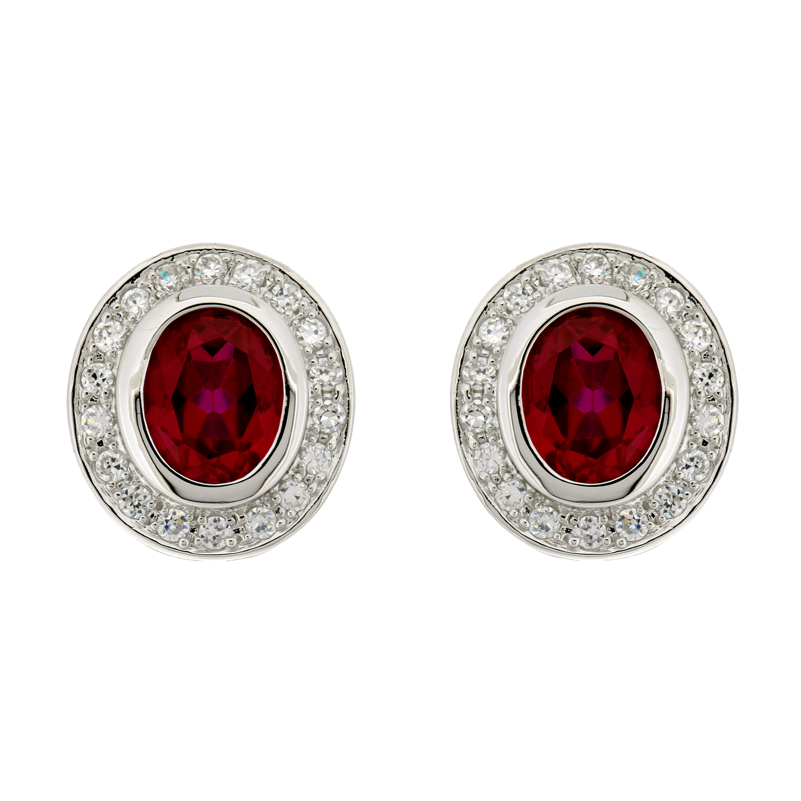 Ohrstecker Eos aus 925 Sterling Silber Schmuck für Damen Heat