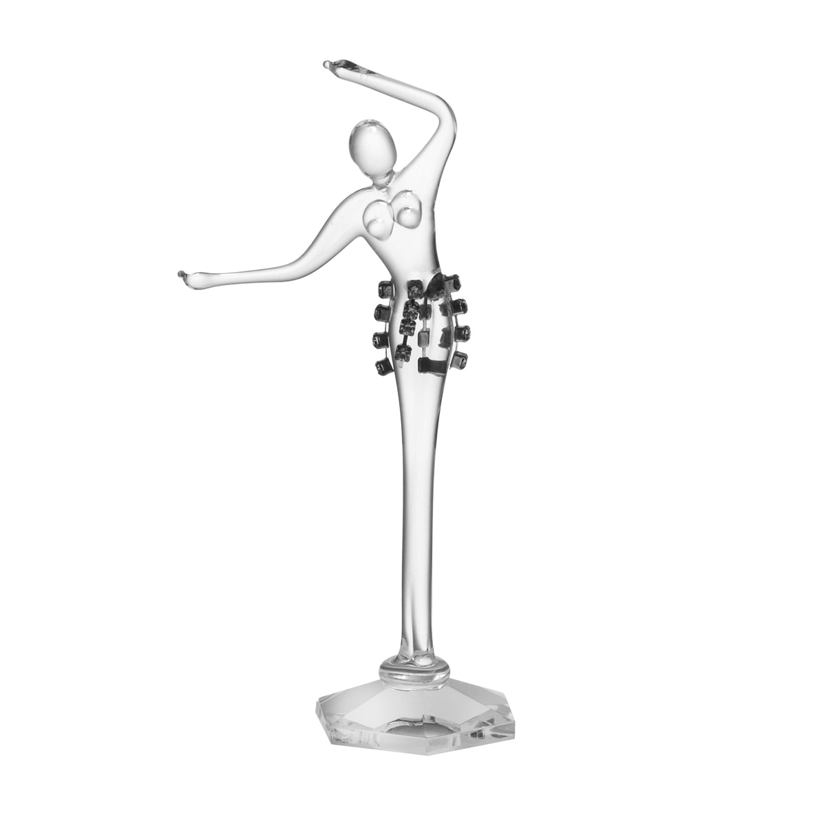 Ballerina mit Strassrock "Fantasia" (20cm)