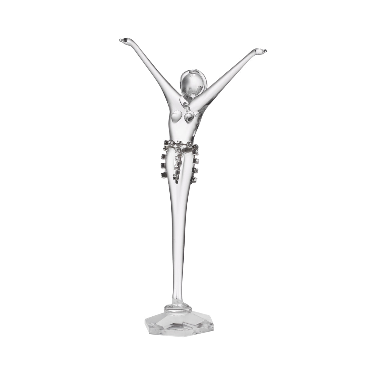 Ballerina mit Strassrock "Fantasia" (14cm)