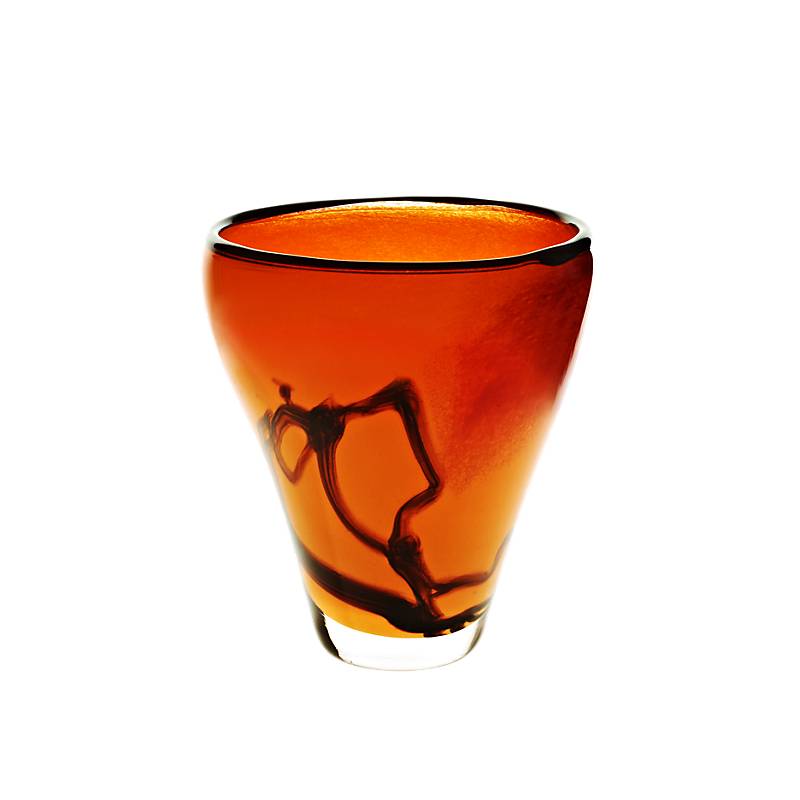 Vase mit Dekor "Stiller" (16cm)