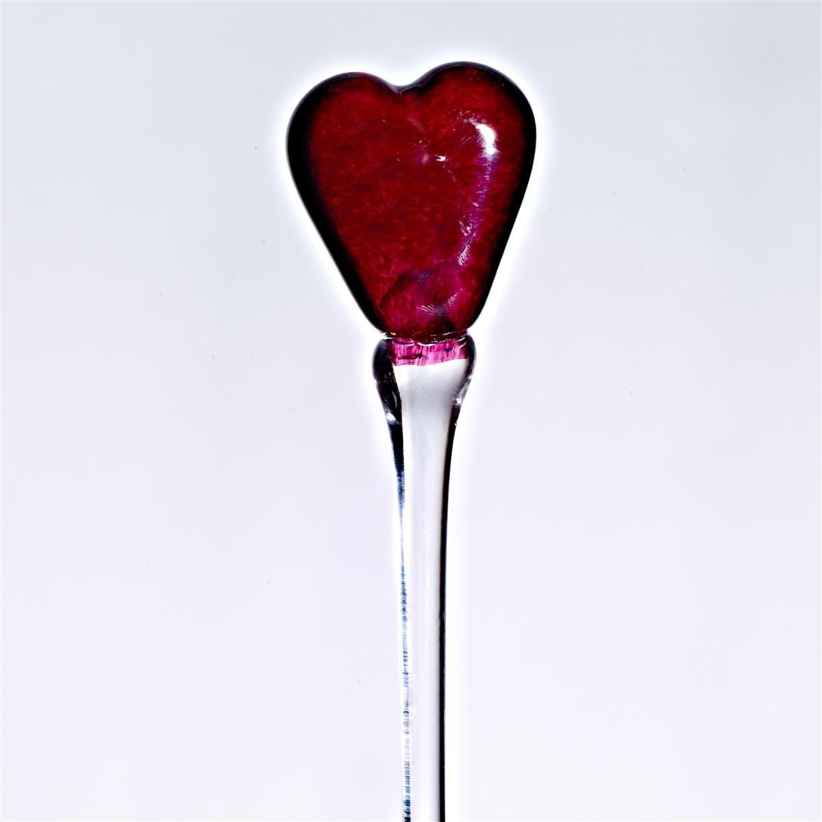 Valentinsherz am Stab "Pavel" (34cm)