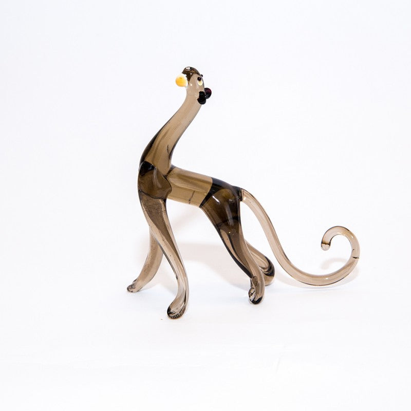 Panther Medium 6-15cm Glas Tiere Figuren Sammeln Vitrine Miniatur Zoo