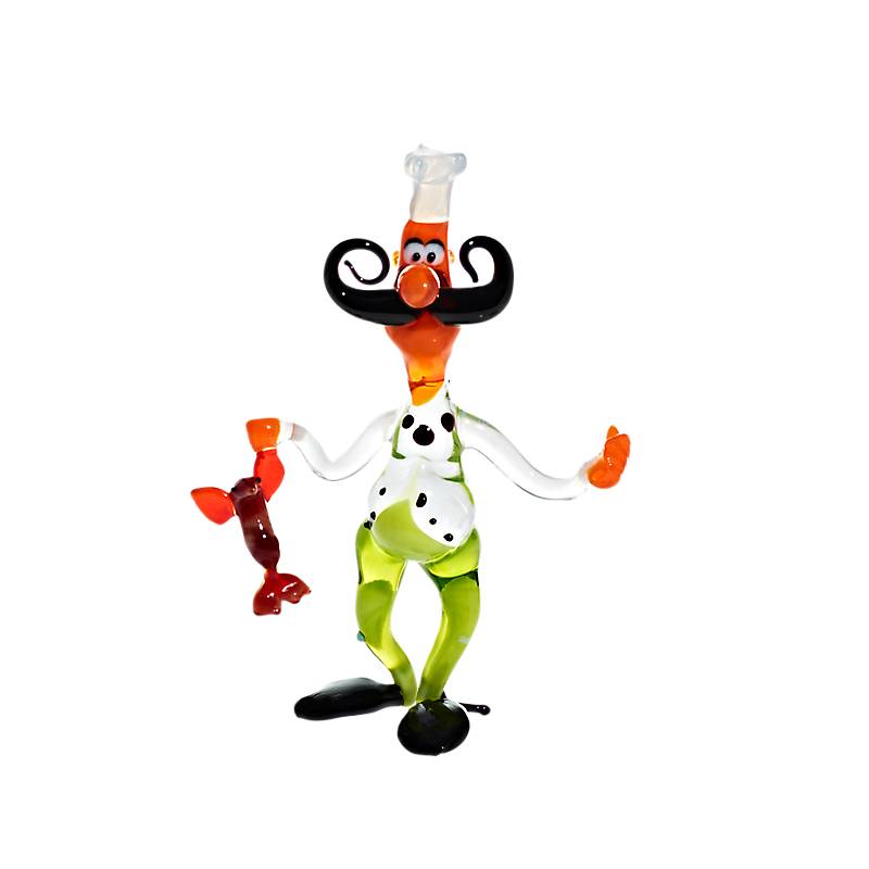 Koch Big 15-17cm Glas Figuren Sammeln Vitrine Beruf Geschenk Dekoration