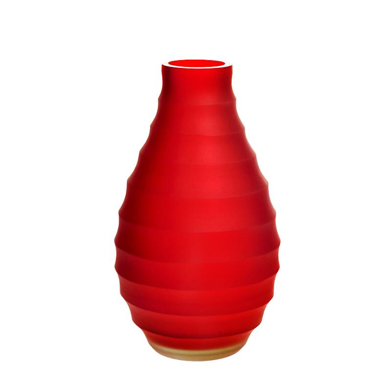 Kegelvase Jozy rot "Art Queen" (30cm)