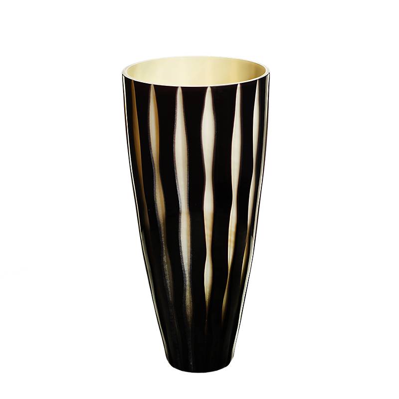 Bouquetvase JozeySchwarz-weiß "Art Queen" (29,5cm)