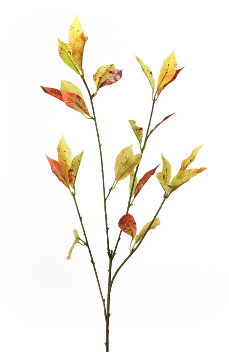 Kunstblume  Blätterzweig hellgrün (87cm)
