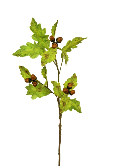 Kunstblume Eichenzweig (73cm)