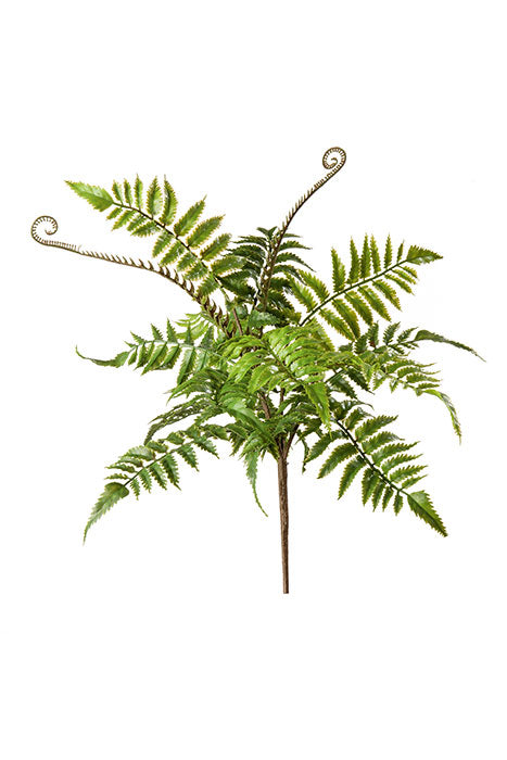 Kunstblume Farn grün 43cm