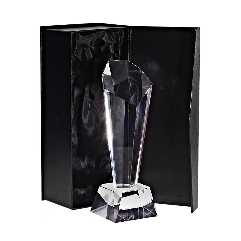 Glastrophäe Heka Pokal 21,5cm