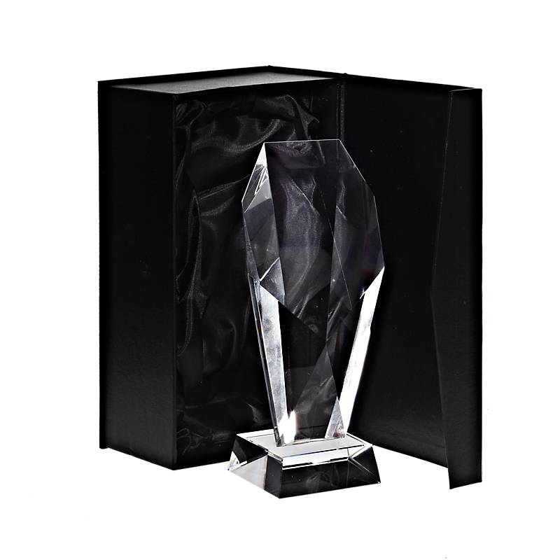 Glastrophäe Diadem Pokal 21cm