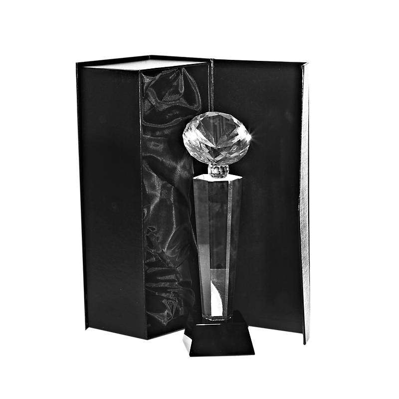 Glastrophäe Pollux Pokal 22cm