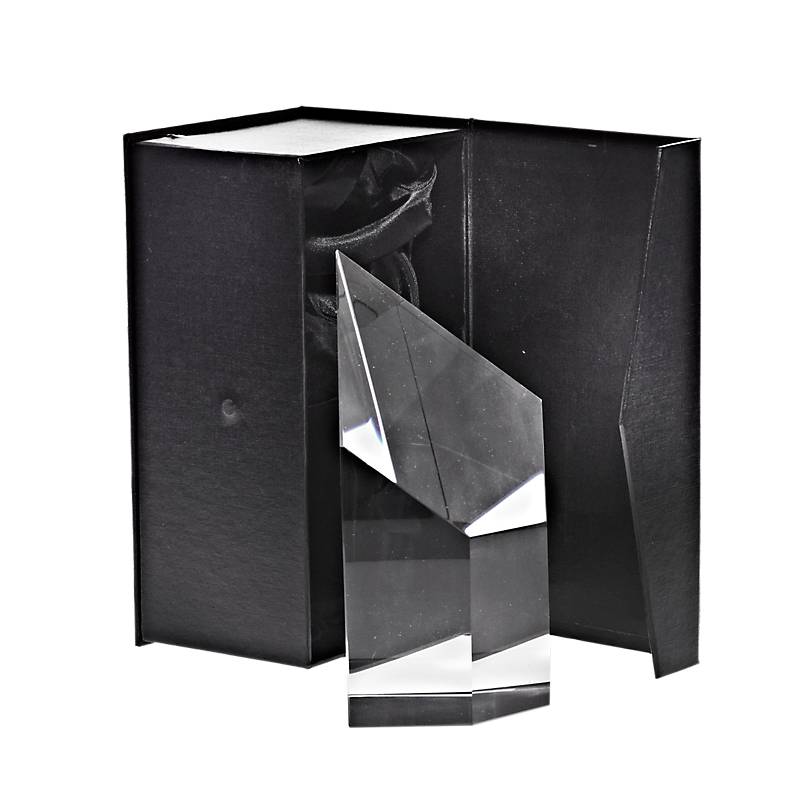 Glastrophäe Tiger Pokal 15,5cm