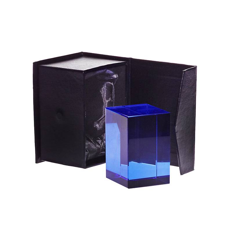 Glasblock Cube Broca Pokal 6cm