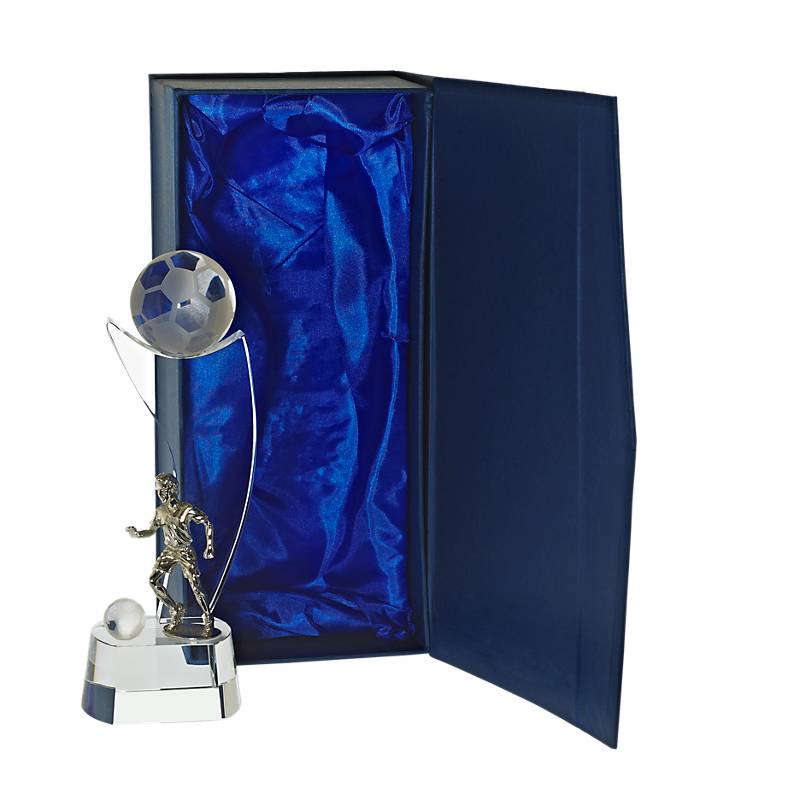 Fußballtrophäe Fußballstar Pokal 21cm