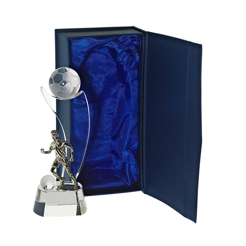 Fußballtrophäe Fußballstar Pokal 17cm