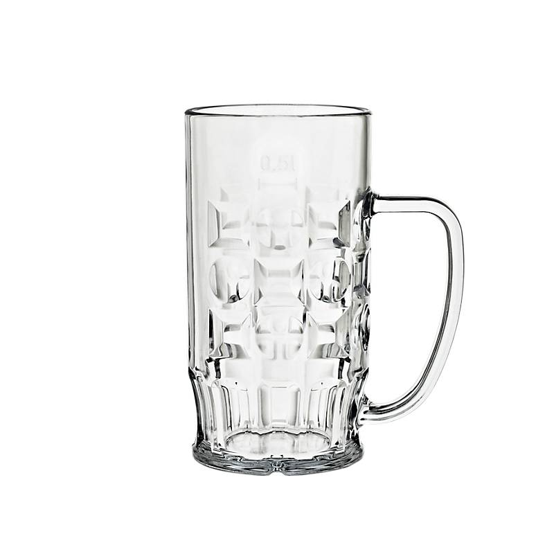 Bierkrug Kunststoff 500ml